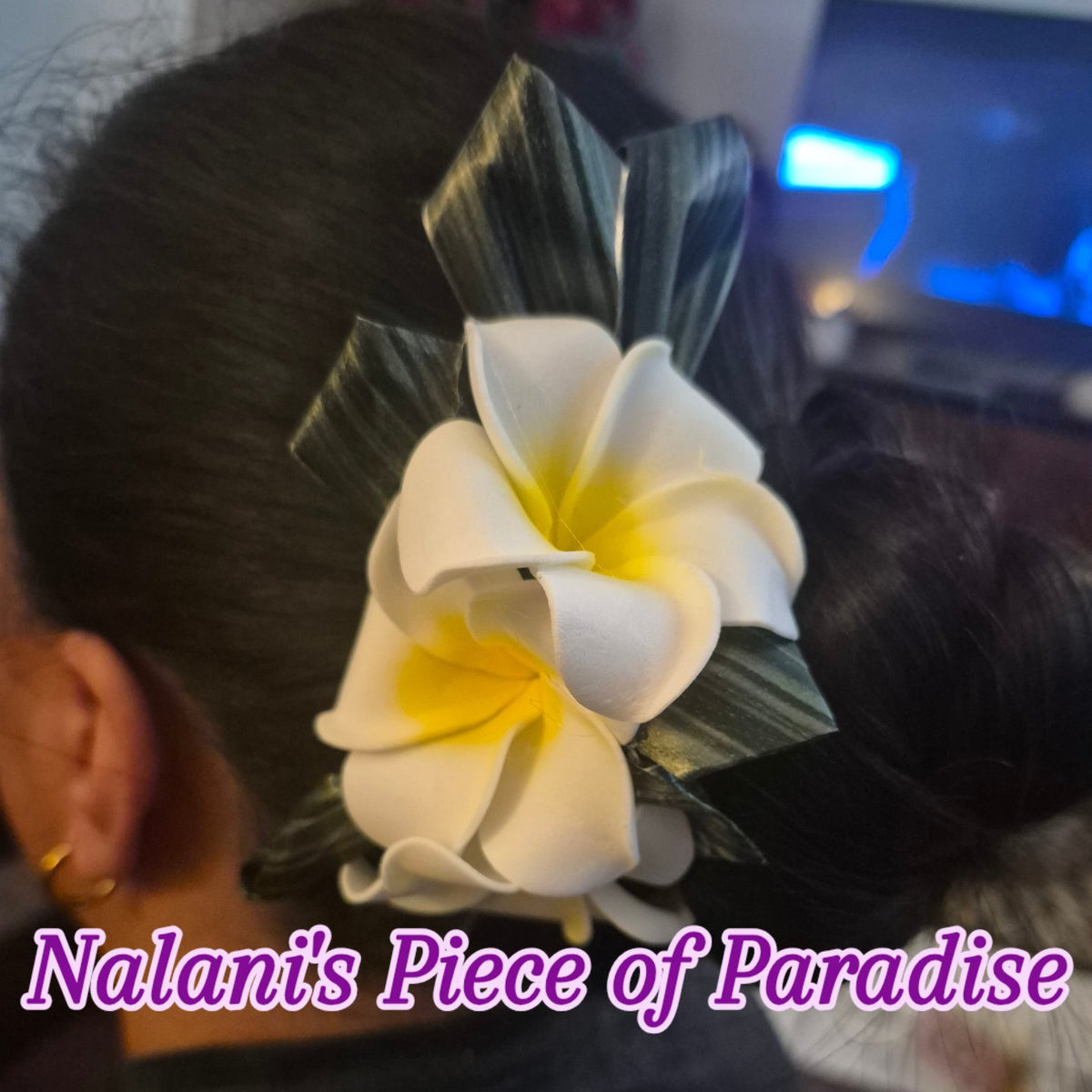 Plumeria Hair Combs